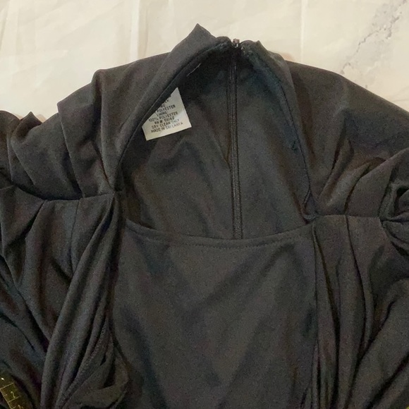 Maggy London drape top body con dress - Picture 7 of 11